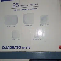 سرویس لومینارک جنس اصلی دو دست|ظروف سرو و پذیرایی|همدان, |دیوار