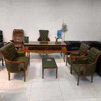مبلمان اداری کلاسیک میز مدیریت صندلی مدیریت|مبلمان اداری|تهران, شهرک ولیعصر جنوبی|دیوار