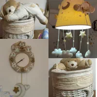 سرویس مخمل ( تدی کودک)‌ مناسب سیسمونی