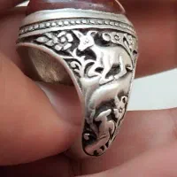 انگشتر 33گرم سنگ سماغی