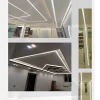 کناف کابینت قفسه پرده کاغذدیواری لاین لمینت|خدمات پیشه و مهارت|شیراز, شهرک استقلال|دیوار
