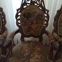 مبل سلطنتی جنس گردو|مبلمان خانگی و میز عسلی|خوی, |دیوار