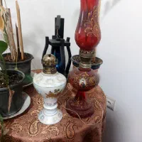 دو عدد لمپا نفتی