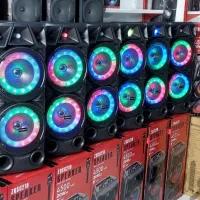 اسپیکر بلوتوثی چمدانی 16 اینچ دو باند مدل 8210-ZQS|پخش‌کننده همراه|شیراز, نصر|دیوار