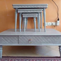 ۲ دست میز جلو مبلی و عسلی نو  آکبند|مبلمان خانگی و میز عسلی|بندرعباس, |دیوار