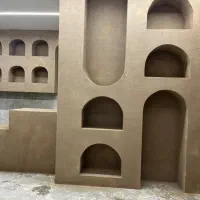 طراحی و بازسازی میکروسمنت-پتینه-کف-نما.|خدمات پیشه و مهارت|رشت, پارک شهر|دیوار