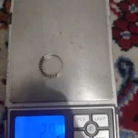 دوتا حلقه نقره زنانه