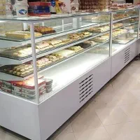 یخچال قنادی ویترینی مکعبی