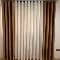 حراج انواع پرده خواب و پذیرایی|پرده، رانر، رومیزی|فولادشهر, مسکن مهر فولادشهر|دیوار