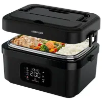ظرف غذای گرم کن شارژی گرین لاین مدل GLB-30