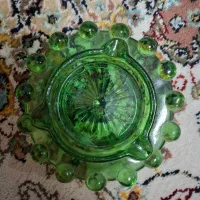 زیر سیگاری کمیاب کریستال تیله ای