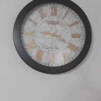 ساعت دیواری تمام چوب