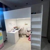 سرویس تحت خواب و میز تحریر و کمد ایکیا سفارشی ساخت