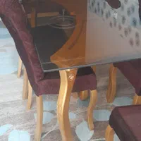 میزغذاخوری 6نفره درحدنو|میز و صندلی غذاخوری|اراک, |دیوار