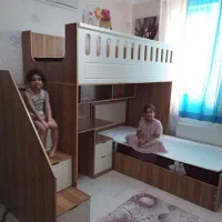 تولیدی تخت دوطبقه و ۳ سه طبقه مدل هلنا / یزد PUMA|تخت و سرویس خواب|یزد, |دیوار