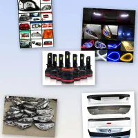 انواع طلق، هدلایت، چراغ استوک و سپر خودرو