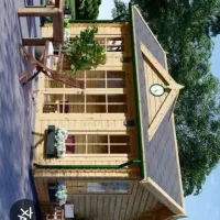 راه پله چوبی. تولید (راهپله چوبی) و آلاچیق.|خدمات پیشه و مهارت|یاسوج, |دیوار