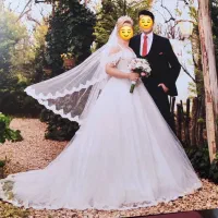 لباس عروس پرنسسی فوق‌العاده زیبا و سبک