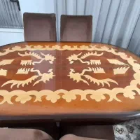 میز غذاخوری ۴ نفره|میز و صندلی غذاخوری|قم, زنبیل آباد|دیوار