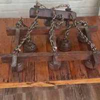 لوستر چوبی