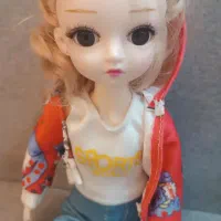 عروسک تمام مفصلی خارجی چشم تیله ایی