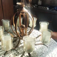 لوستر ۷شعله|لوستر و چراغ آویز|اردبیل, |دیوار