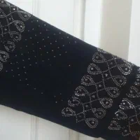 مانتو مشکی رنگ بلند سایز بزرگ خارجی|لباس|ری, دولتآباد|دیوار