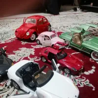 هشت عدد ماکت ماشین فلزی اصلی