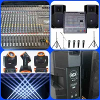 (( کرایه سیستم صوت اجاره باند دایناکورد RCF ))