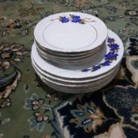 جینی  گل ابی طلا کوب نسبتن قدیمی|ظروف سرو و پذیرایی|نهاوند, |دیوار