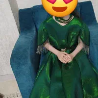 پیراهن مجلسی دخترانه وکفش مجلسی