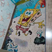 فرش فانتزی باب اسفنجی ۴ متری