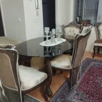 میز نهارخوری شش نفره|میز و صندلی غذاخوری|تهران, جوادیه|دیوار