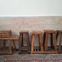 استند چوبی  گل سالم