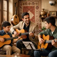 آموزش گیتار پاپ،کلاسیک،فلامنکو