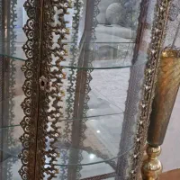 بوفه ویترین برنجی