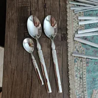سرویس قاشق چنگال ۶ نفره ۳۸ تکه|ظروف سرو و پذیرایی|تهران, حکیمیه|دیوار