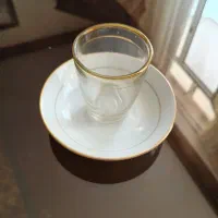 یک دست استکان و نعلبکی قدیمی