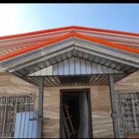 اجرای سقف شیروانی آردواز آلاچیق سردری خرپا