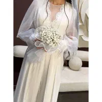 اورال سفید عقد و نامزدی سایز ۳۸ ۴۰