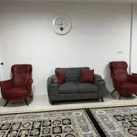 مبل هفت نفره تمیز با جلو مبلی|مبلمان خانگی و میز عسلی|مشهد, وحید|دیوار
