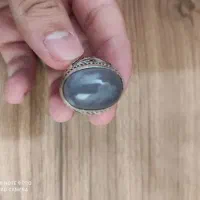 انگشتر عقیق کبود یمنی قدیمی|جواهرات|بجنورد, |دیوار