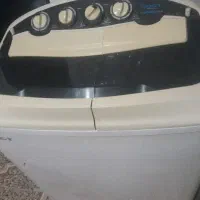 ماشین لباسشوی۲قلوخشکن سالم درحد