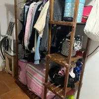 رگال چوبی لباس