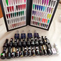 پک کاشت ناخن در حد نو فقط ۱۲ملیون با ۸۶عدد لاک ژل|آرایشی، بهداشتی، درمانی|سراب, |دیوار