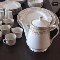 ظروف چینی ژاپن ۶ نفره ۸۰ پارچه|ظروف سرو و پذیرایی|تهران, آسمان|دیوار