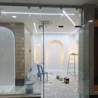 نقاشی وکناف ساختمان در و پنجره با  نازلترین قیمت|خدمات پیشه و مهارت|جهرم, |دیوار