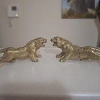 مجسمه ببر برنز خارجی