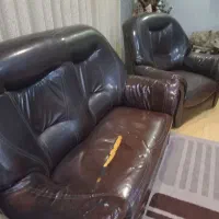 ۲ دست مبل|مبلمان خانگی و میز عسلی|قائم‌شهر, |دیوار