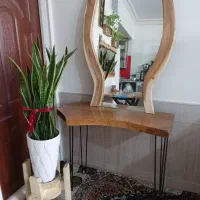 میز کنسول  و آینه روستیک